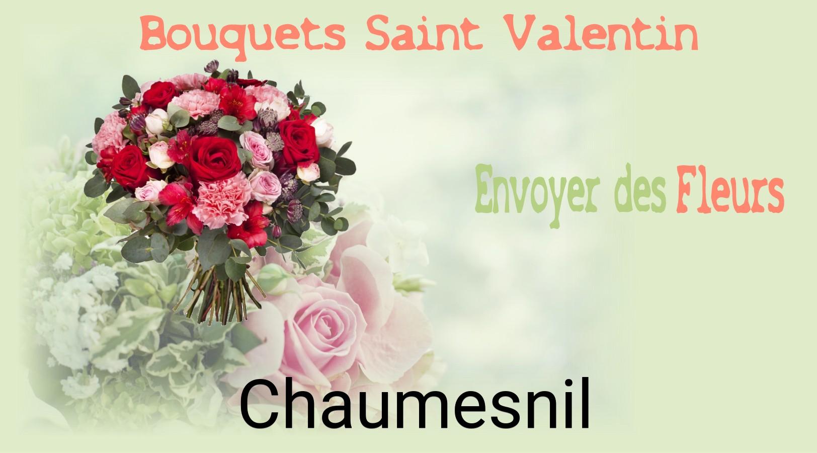 Roses de Saint-Valentin livrées à Chaumesnil